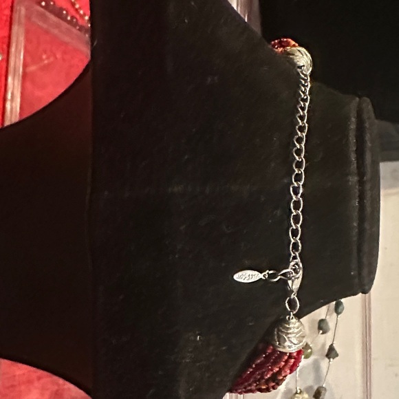 Esmor Multi-Strand Seed Bead Necklace - Picture 4 of 5